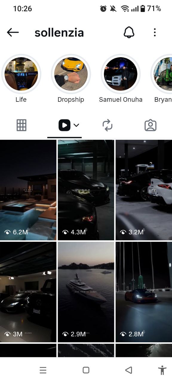 Real creator results